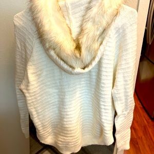 Girls sweater with hood